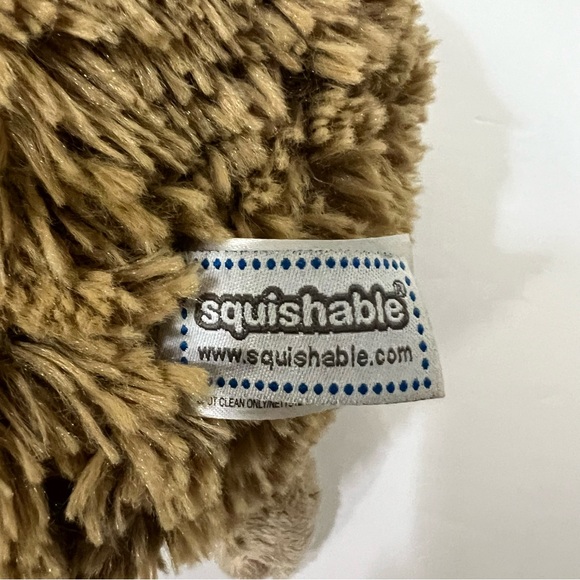 Squishable 2017 Plush Mini Pug Dog Brown Stuffed Animal Puppy 7" - Picture 4 of 5